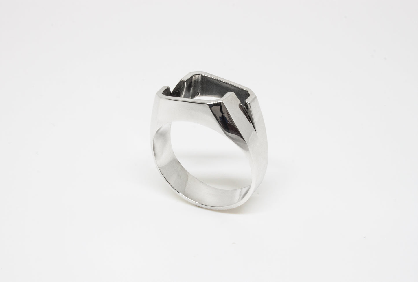 Open Signet Ring Cracked