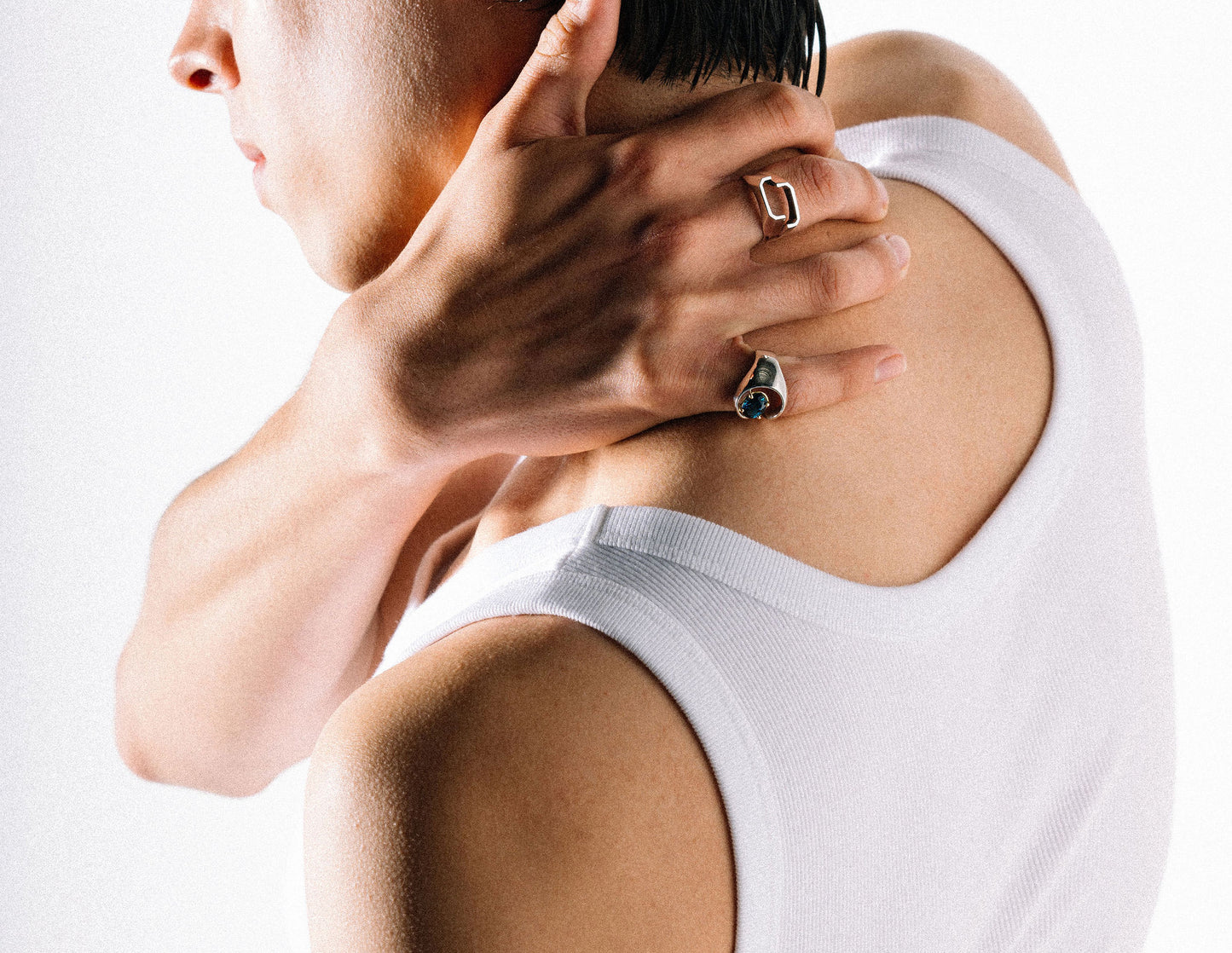 Open Signet Ring Cracked