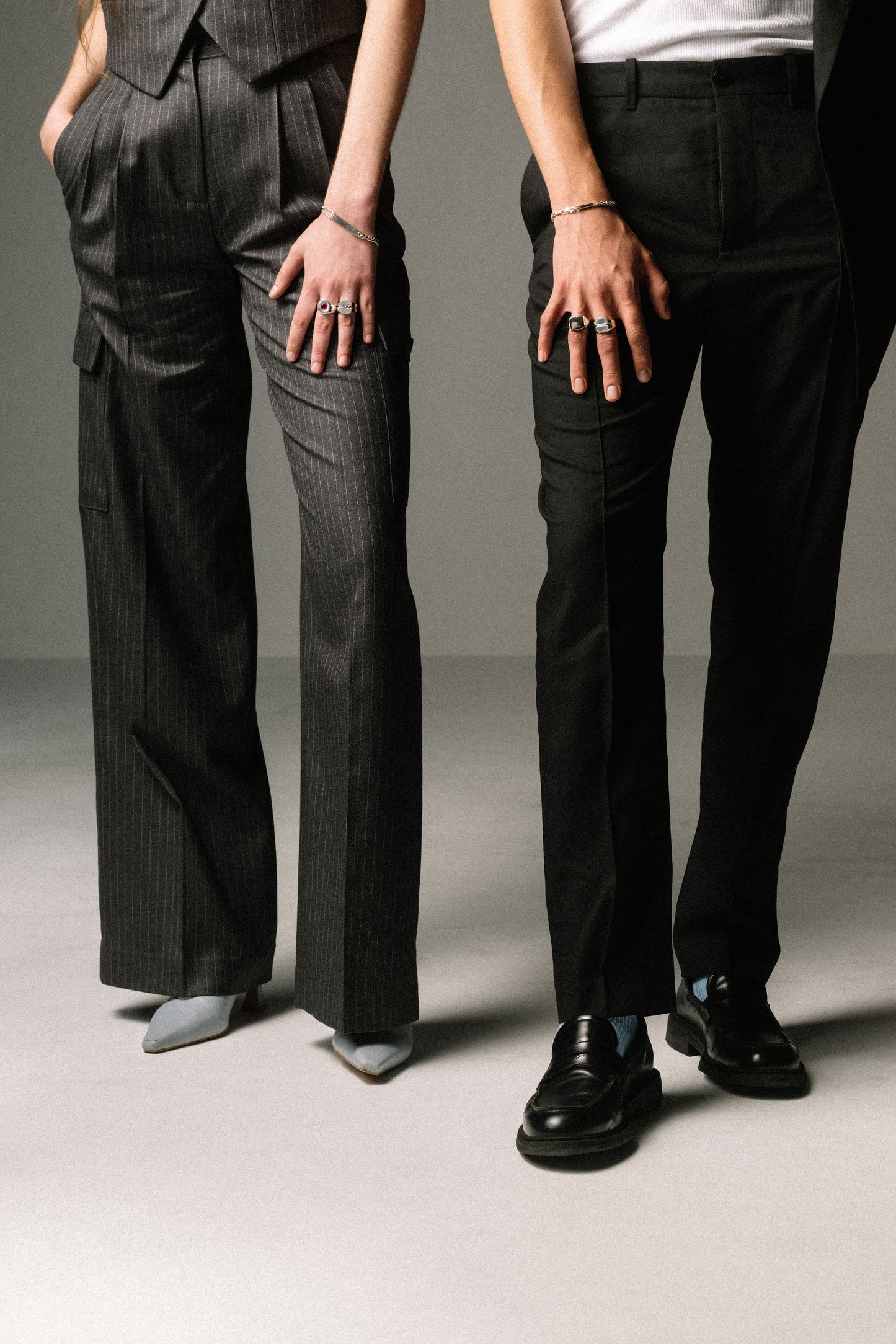 Twisted Signet Ring + Synthetic Ruby