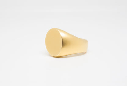 Twisted Signet Ring