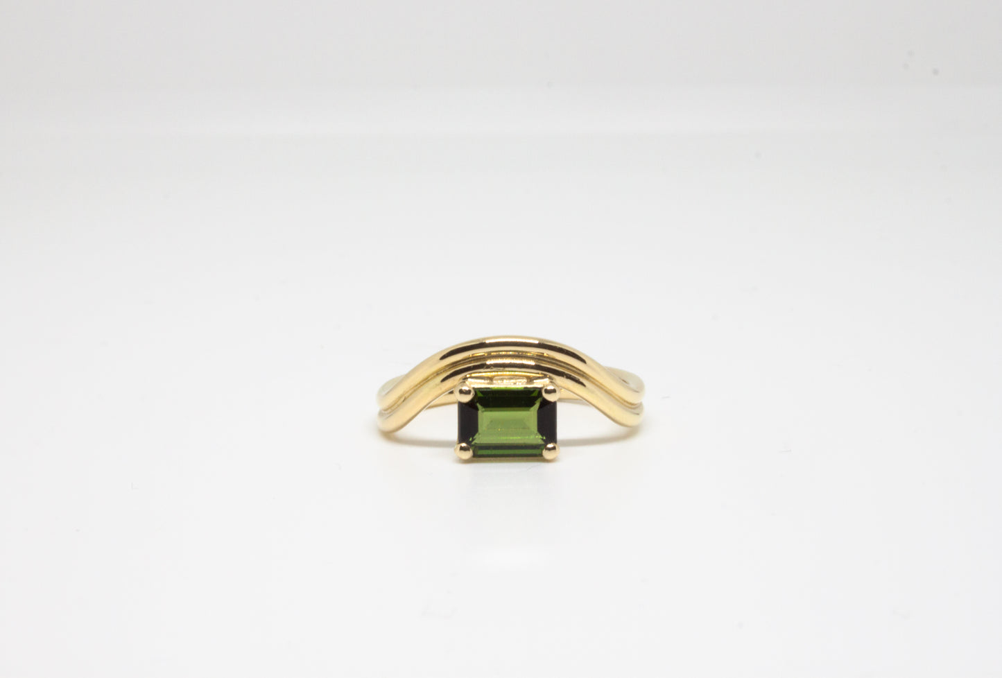 Delicate 18K + Tourmaline