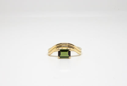 Delicate 18K + Tourmaline