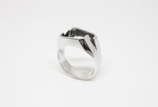 Open Signet Ring Cracked